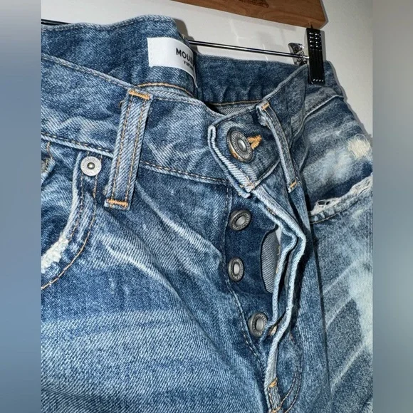 MOUSSY Mid-Rise Skinny Leg Jeans